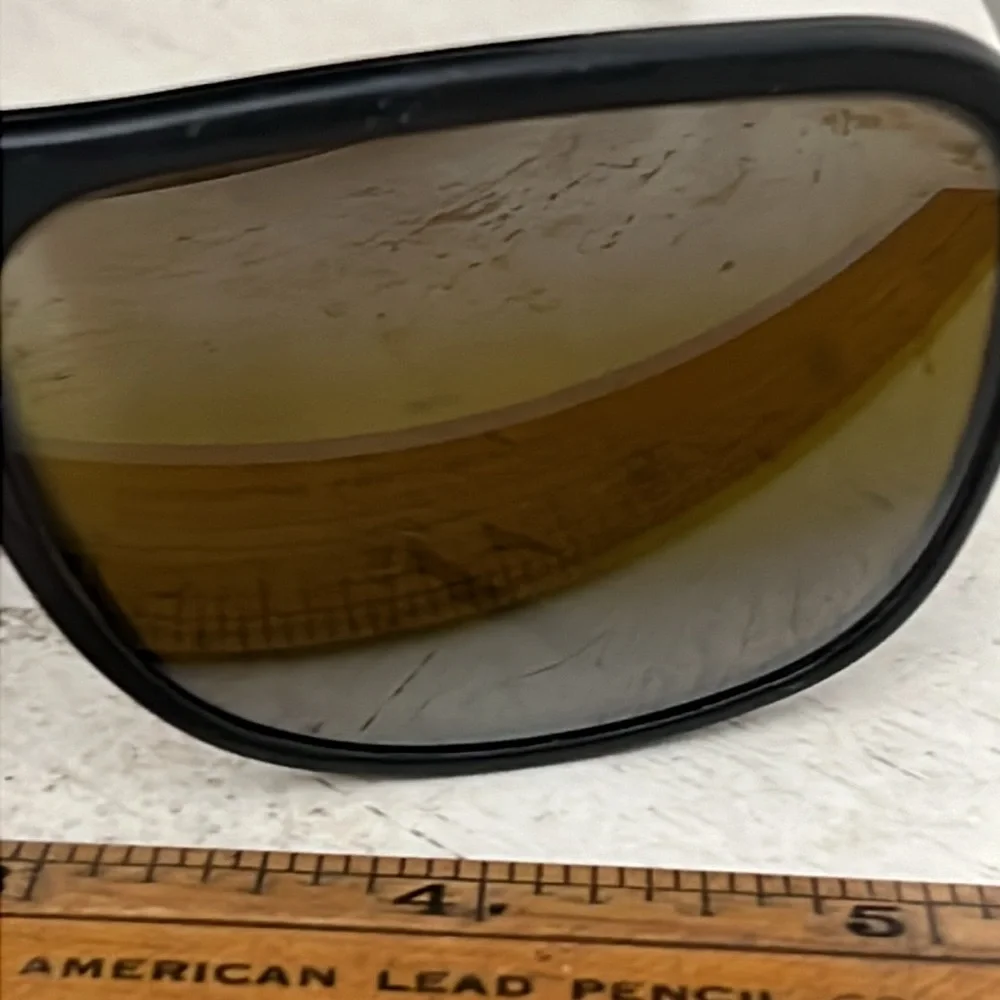 Vintage Vuarnet Pouilloux aviator sunglasses polarized gradient black mirrored